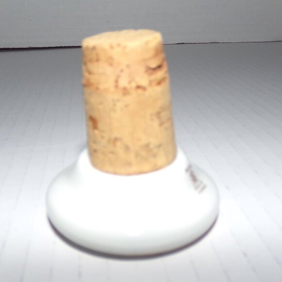 Reutter Santa Claus Porcelain 3 Bottle Stopper Cork Closure W Germany - Picture 7 of 15